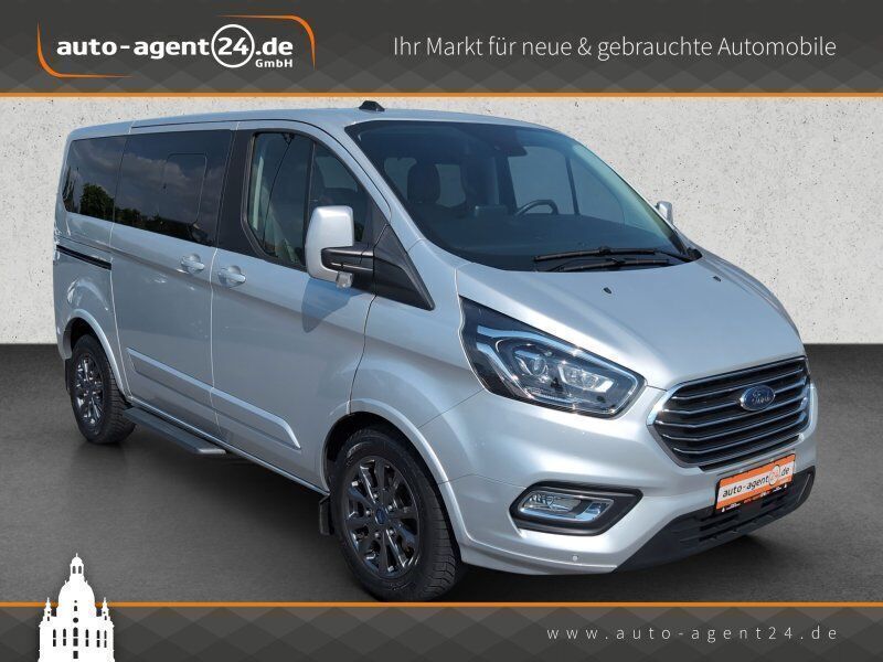 Polarsilber metallic Gebraucht 2022 Ford Tourneo Custom Titanium X Van / Kleinbus | 38.990 € (Guter Preis) - Bild 1/4
