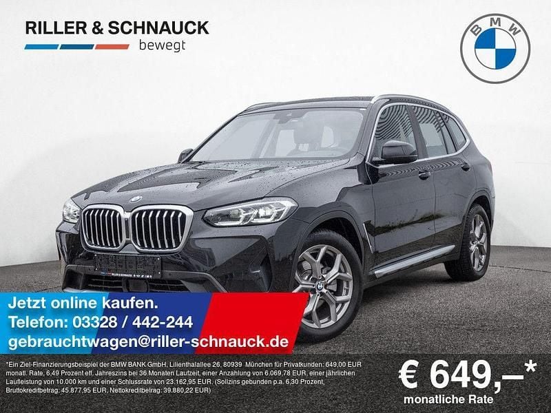 Schwarz Gebraucht 2023 BMW X3 Sport Line SUV | 44.950 € (Superpreis) - Bild 1/4