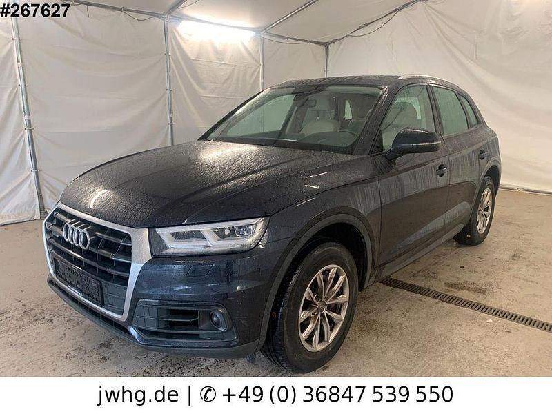 Mondscheinblau (metallic) Gebraucht 2019 Audi Q5 SUV | 25.990 € (Superpreis) - Bild 1/4