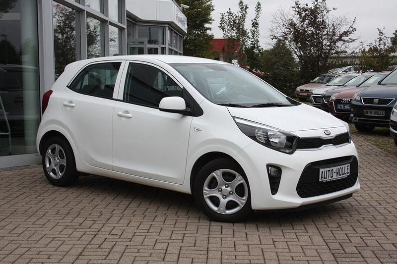 Weiß Gebraucht 2018 Kia Picanto Edition 7 Kleinwagen | 9.950 € (Fairer Preis) - Bild 1/4