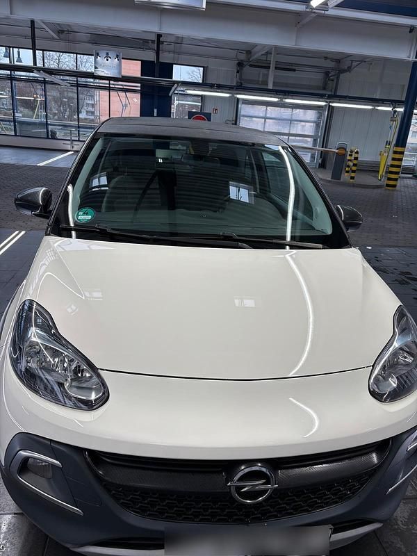 Gebraucht Opel Adam Rocks Rocks 101 PS (74 kW) 2016 Weiß Kleinwagen