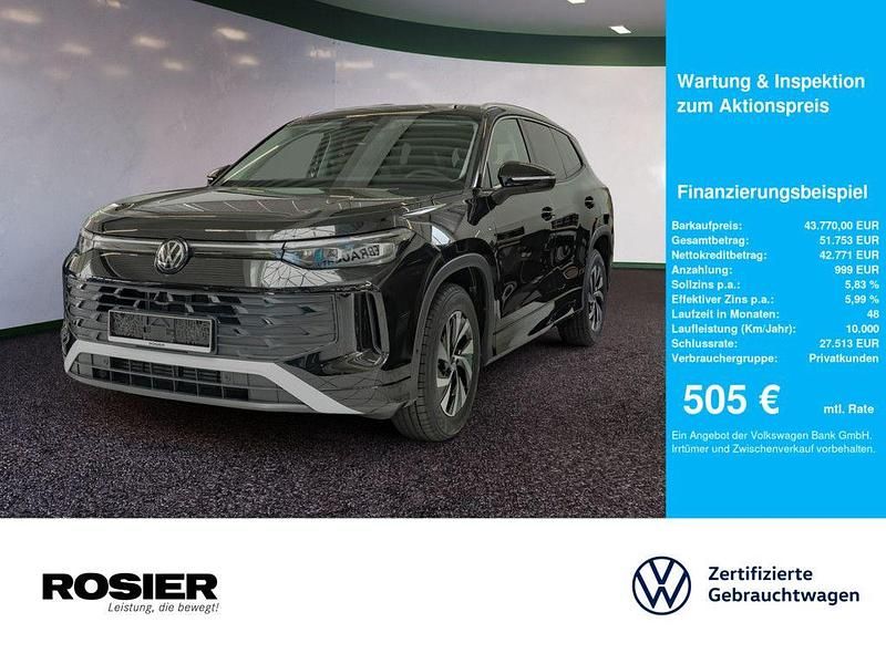 Schwarz Gebraucht 2025 VW Tayron Life SUV | 43.770 € (Guter Preis) - Bild 1/4