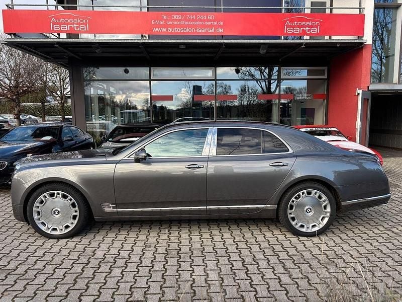 Grau (tungsten grey) Gebraucht 2013 Bentley Mulsanne Limousine | 93.500 € (Teuer) - Bild 1/4