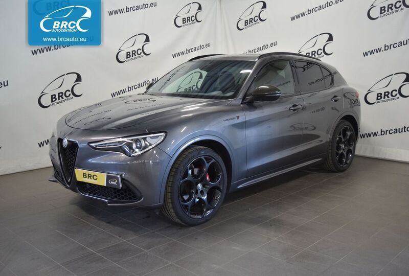 Grau Gebraucht 2021 Alfa Romeo Stelvio Ti SUV | 27.501 € (Etwas zu teuer) - Bild 1/4