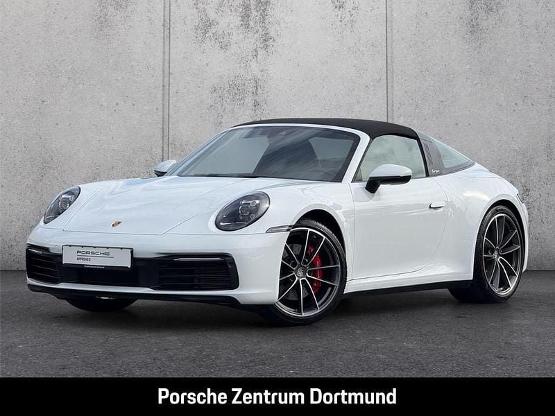 Weiß Gebraucht 2022 Porsche 911 Targa 4S Cabrio | 144.900 € - Bild 1/4