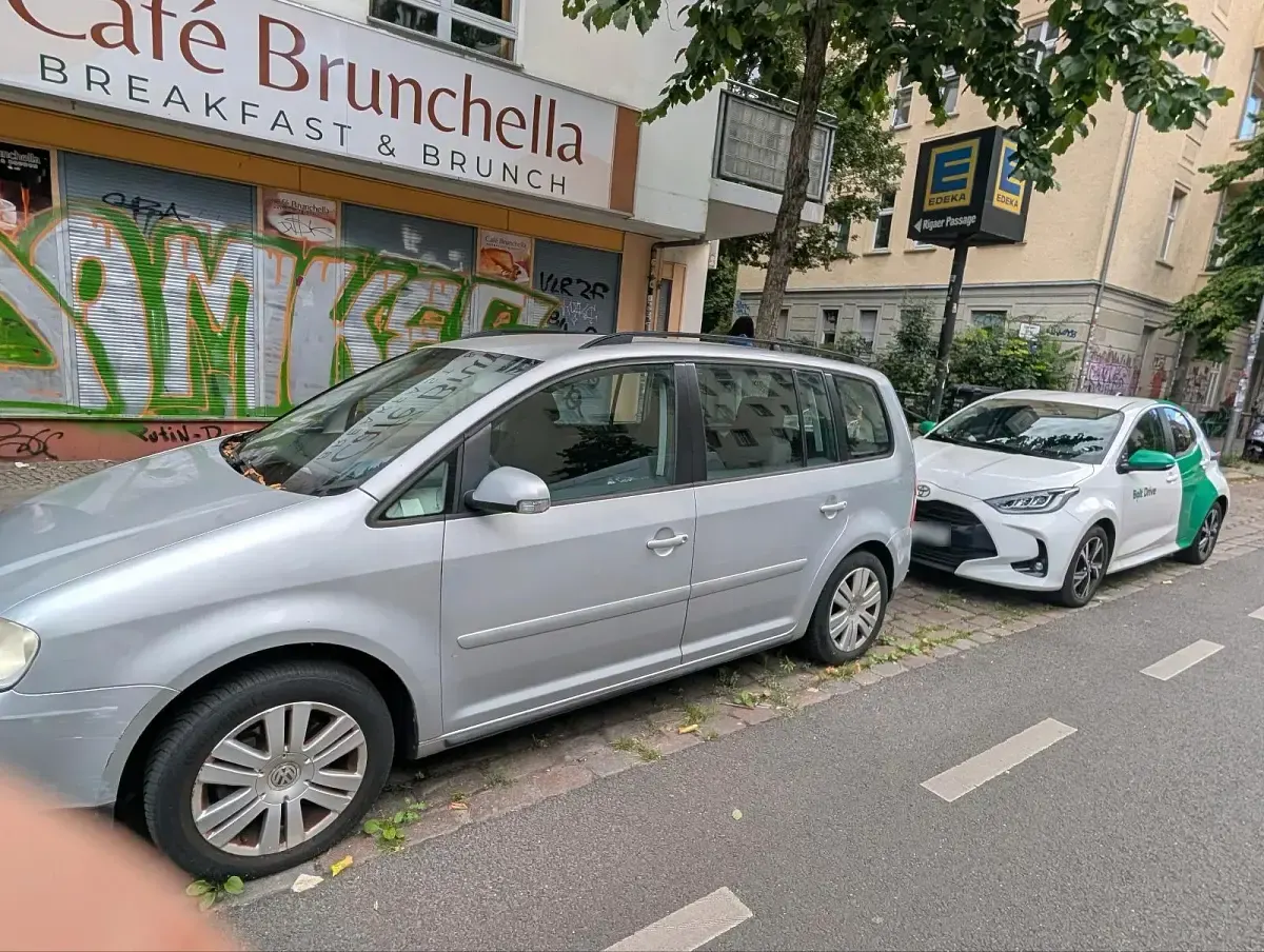 Gebraucht VW Touran 105 PS (77 kW) 2003 Silber Van / Kleinbus