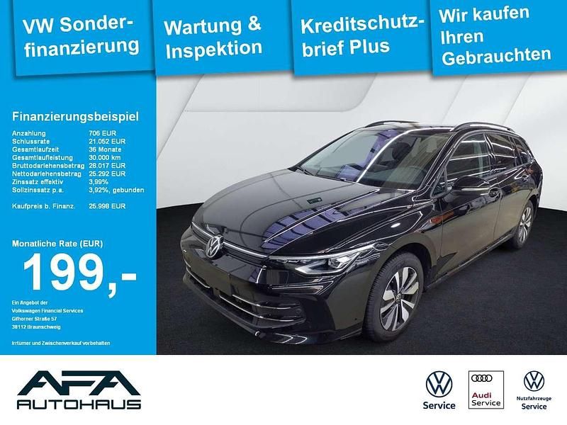 Gebraucht VW Golf VIII Goal 150 PS (110 kW) 2025 Schwarz Kombi