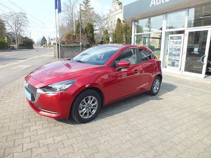 Gebraucht Mazda 2 Exclusive 90 PS (66 kW) 2022 Rot Limousine