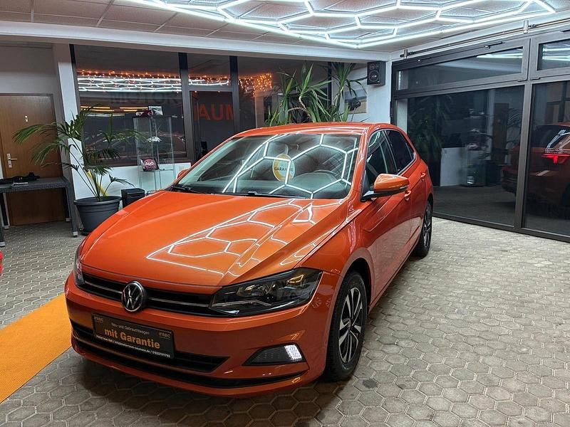 Gebraucht VW Polo United 95 PS (69 kW) 2021 Orange Kleinwagen