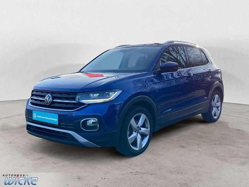 Gebraucht VW T-Cross Style 110 PS (80 kW) 2021 Blau SUV