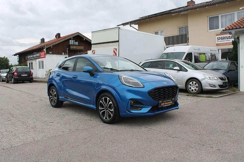 Gebraucht Ford Puma ST-Line 125 PS (91 kW) 2021 Blau SUV