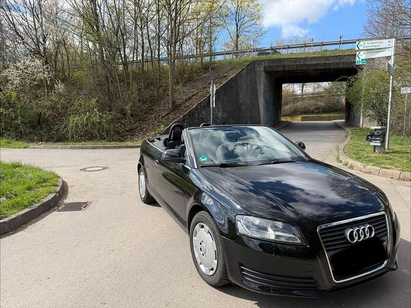 Gebraucht Audi A3 Cabriolet Ambition 102 PS (75 kW) 2009 Schwarz Cabrio