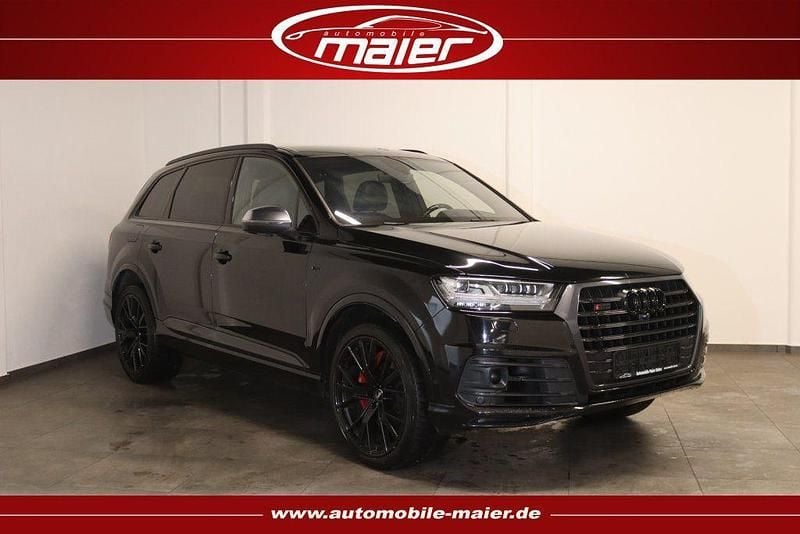Tiefschwarz Gebraucht 2017 Audi SQ7 Ambiente SUV | 34.900 € (Superpreis) - Bild 1/4