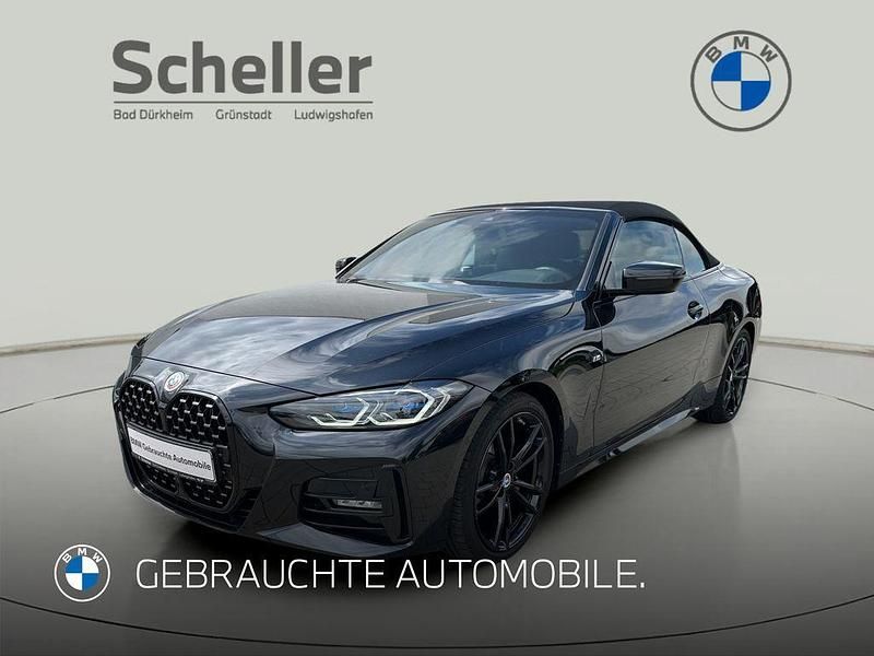 Schwarz Gebraucht 2022 BMW 420 M Sport Cabrio | 39.900 € (Fairer Preis) - Bild 1/4