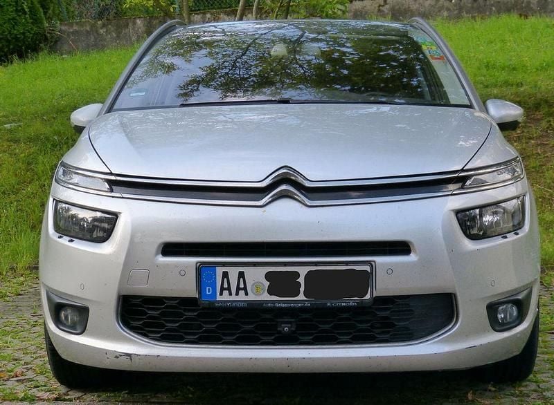 Silber Gebraucht 2014 Citroën C4 Picasso Intensive Van / Kleinbus | 6.299 € (Superpreis) - Bild 1/4