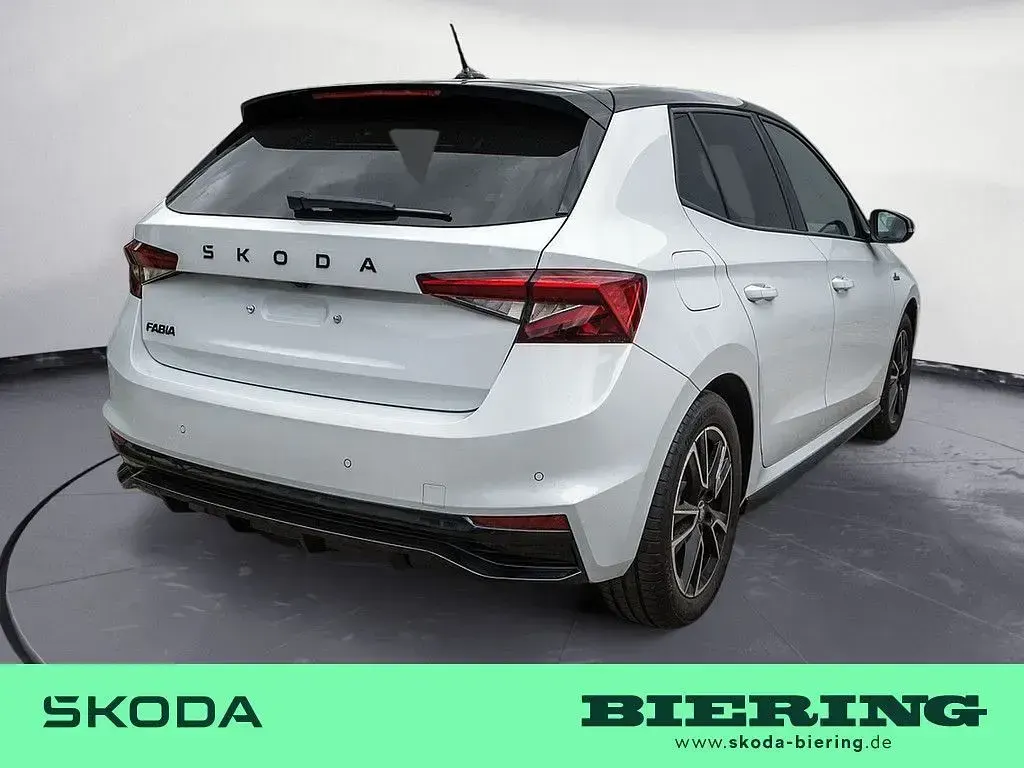 Neu Skoda Fabia Monte Carlo 116 PS (85 kW) 2025 Weiß Kleinwagen