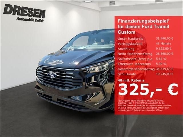 Schwarz Neu 2025 Ford Transit Custom Kombi | 38.490 € (Guter Preis) - Bild 1/4