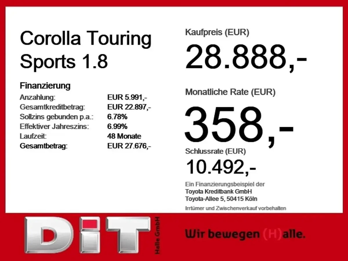 Brugt Toyota Corolla 140 HK (102 kW) 2025 Grå Stationcar