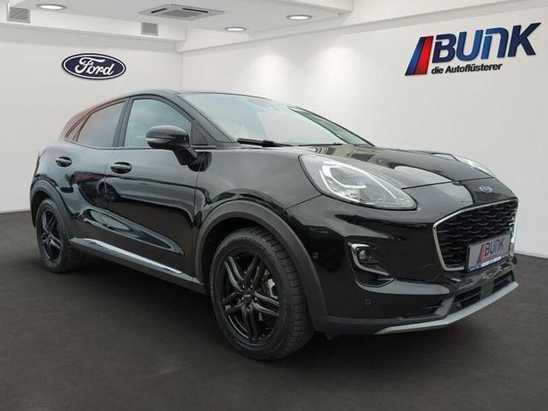 Gebraucht Ford Puma Titanium 125 PS (91 kW) 2021 Blazer blau SUV