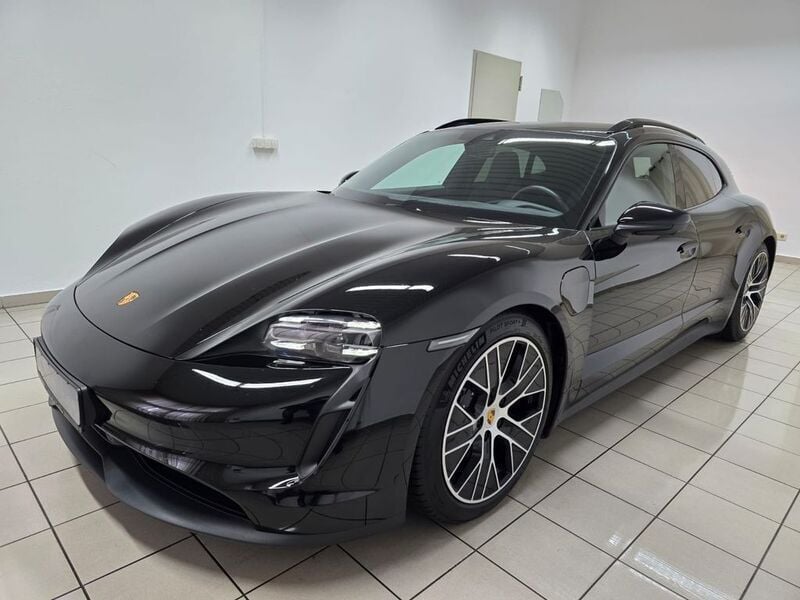 Schwarz Gebraucht 2023 Porsche Taycan Sport Turismo Limousine | 65.990 € (Superpreis) - Bild 1/4