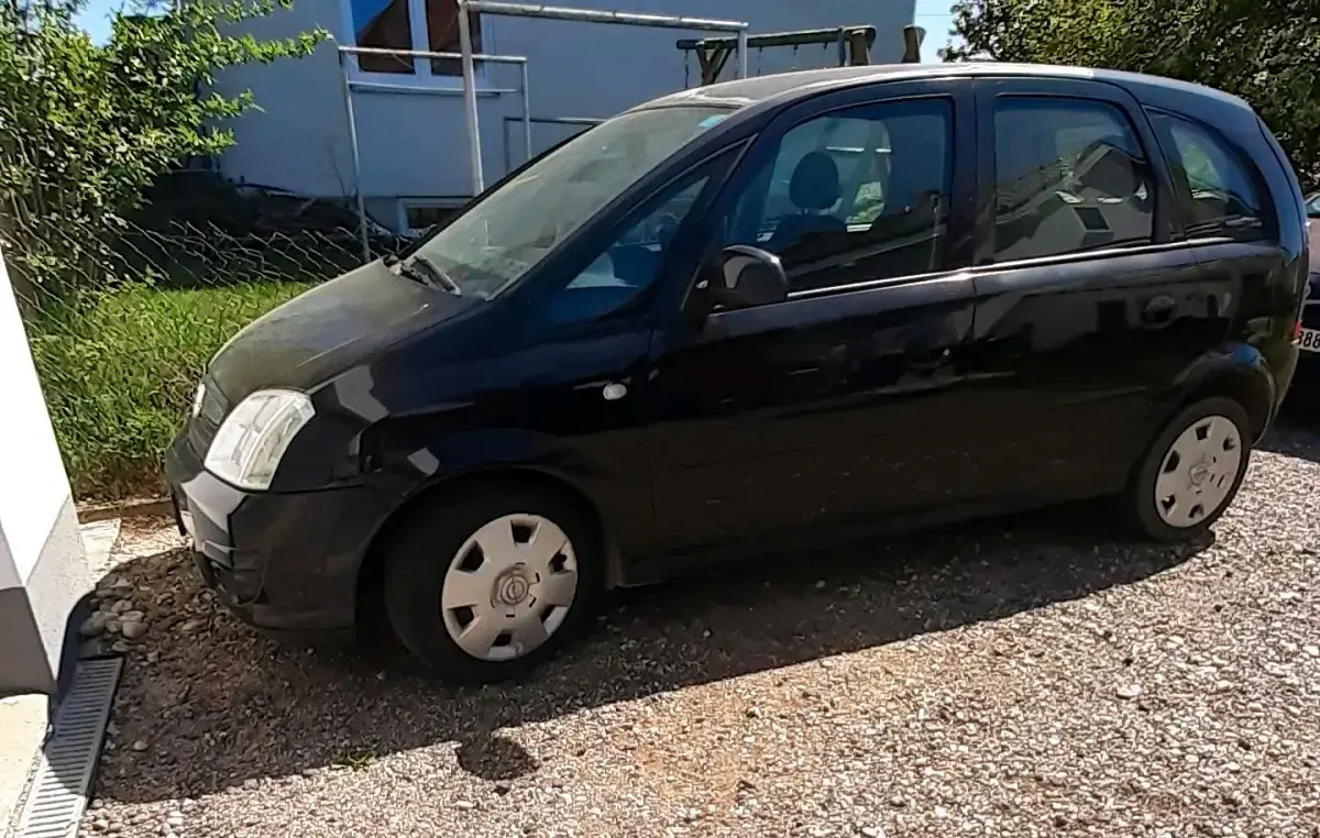 Second-hand Opel Meriva 90 CP (66 kW) 2007 Negru Monovolum
