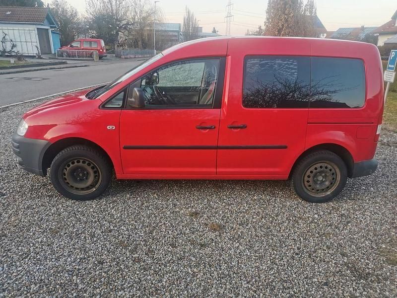 Gebraucht VW Caddy Life 80 PS (58 kW) 2009 Rot Van / Kleinbus