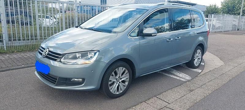 Gebraucht VW Sharan Life 140 PS (102 kW) 2014 Blau Van / Kleinbus