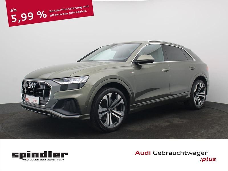 Grün Gebraucht 2022 Audi Q8 S-Line SUV | 64.480 € (Fairer Preis) - Bild 1/4