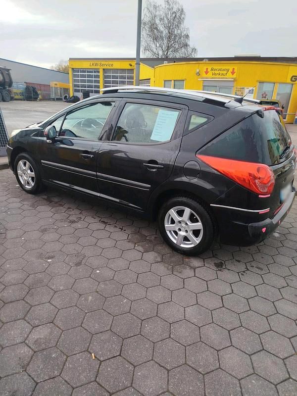 Gebraucht Peugeot 207 2007 Schwarz Kombi