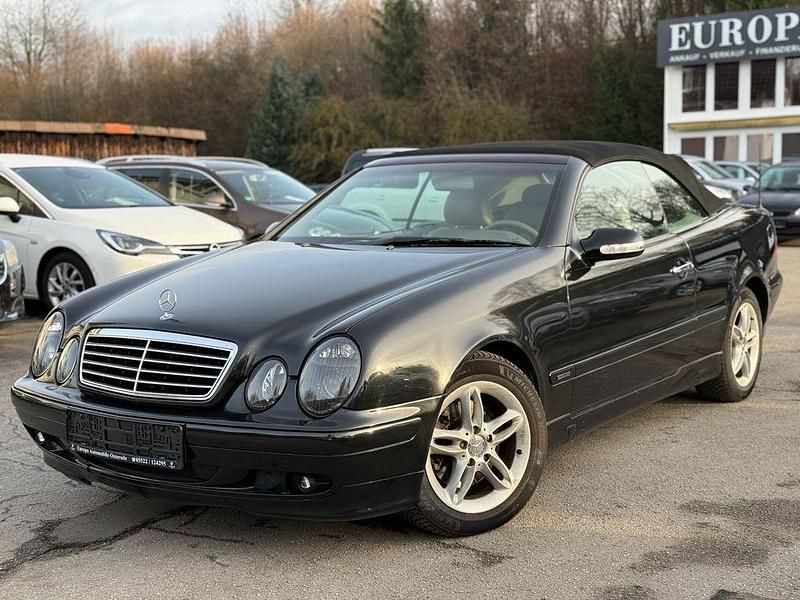 Gebraucht Mercedes CLK200 Elegance 192 PS (141 kW) 2000 Schwarz Cabrio