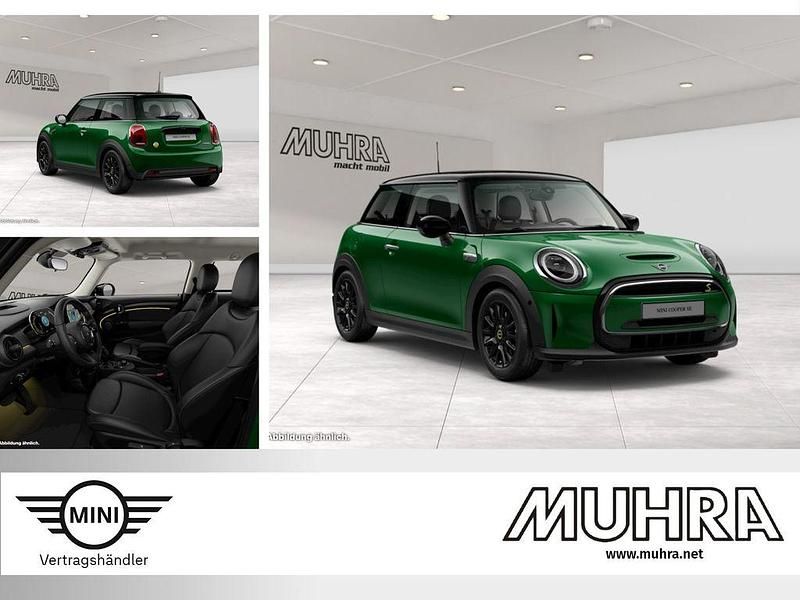 British racing green iv Gebraucht 2021 Mini Cooper SE Classic Kleinwagen | 16.580 € (Guter Preis) - Bild 1/4