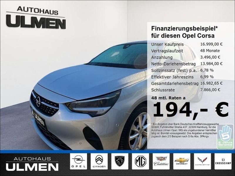 Silber Gebraucht 2023 Opel Corsa Elegance Kleinwagen | 16.999 € (Guter Preis) - Bild 1/4