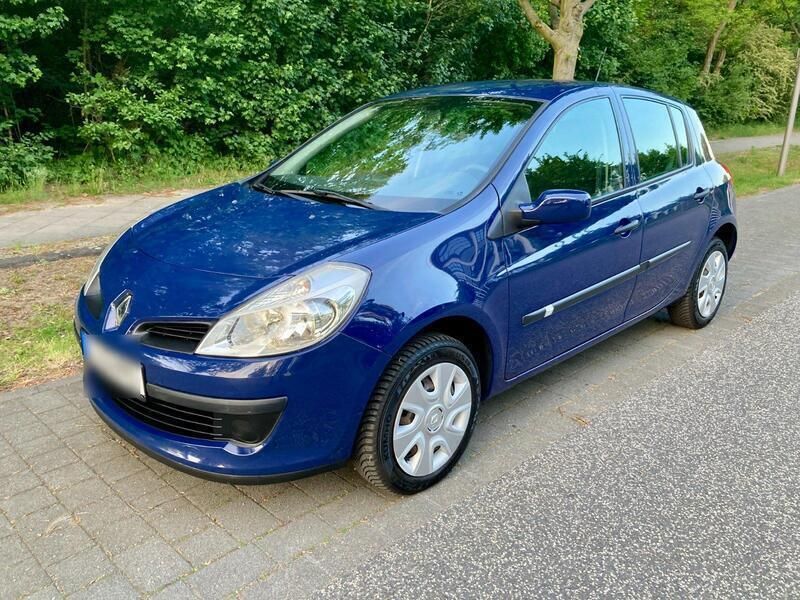 Blau Gebraucht 2007 Renault Clio III Kleinwagen | 2.699 € - Bild 1/4