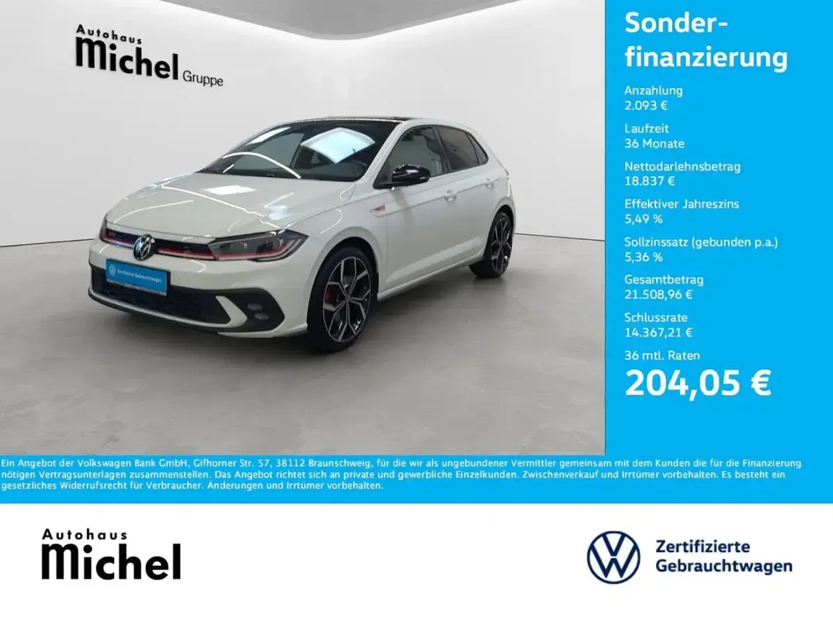 Gebraucht VW Polo GTI 207 PS (152 kW) 2022 Kleinwagen
