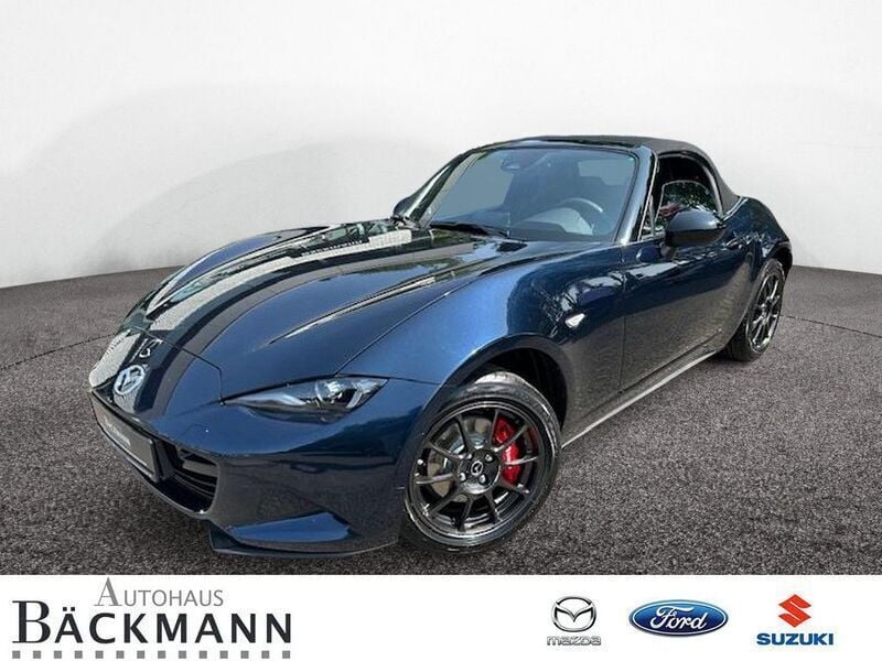 Blau Neu 2025 Mazda MX5 Homura-Line Cabrio | 33.950 € - Bild 1/4