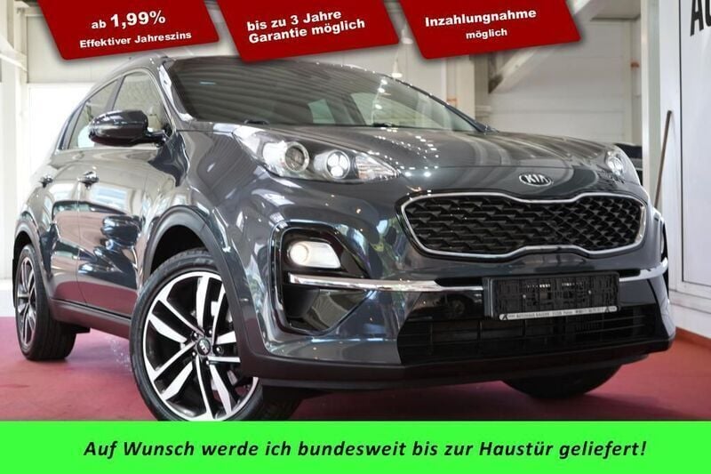 Grau Gebraucht 2019 Kia Sportage SUV | 20.690 € (Etwas zu teuer) - Bild 1/4