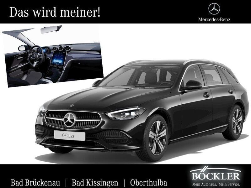 Schwarz Gebraucht 2022 Mercedes C220 Avantgarde Limousine | 36.790 € (Teuer) - Bild 1/4