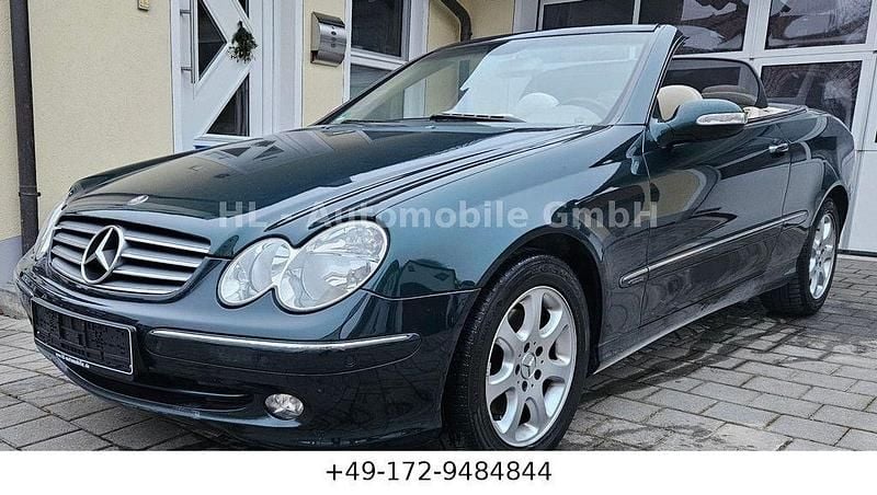 Andraditgruen (metallic) Gebraucht 2005 Mercedes CLK200 Cabrio | 6.490 € (Fairer Preis) - Bild 1/4