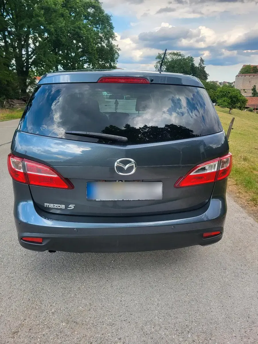 Gebraucht Mazda 5 116 PS (85 kW) 2011 Grau Van / Kleinbus