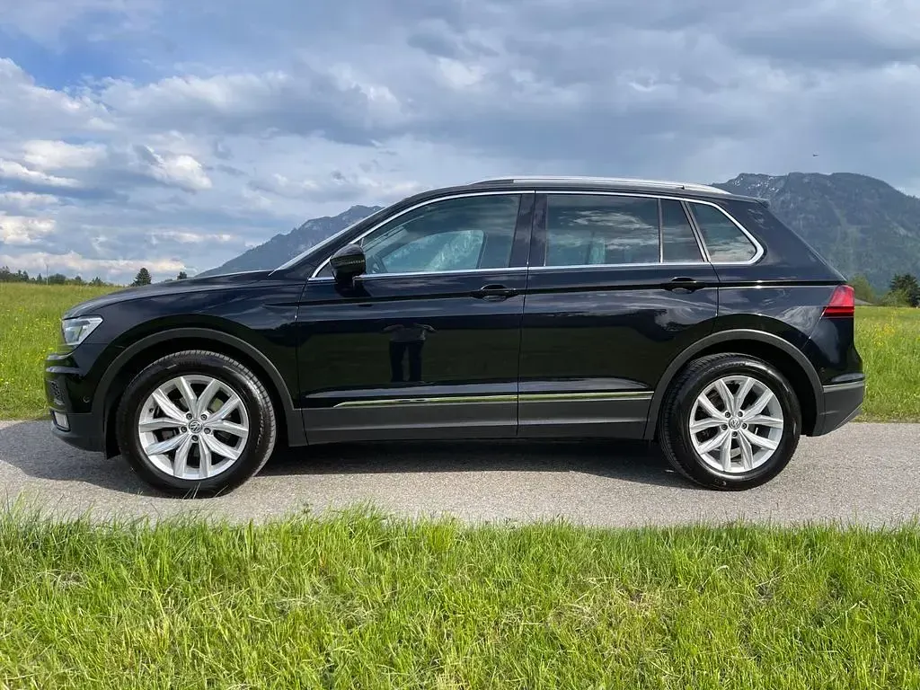 Gebraucht VW Tiguan Highline 150 PS (110 kW) 2019 Schwarz SUV