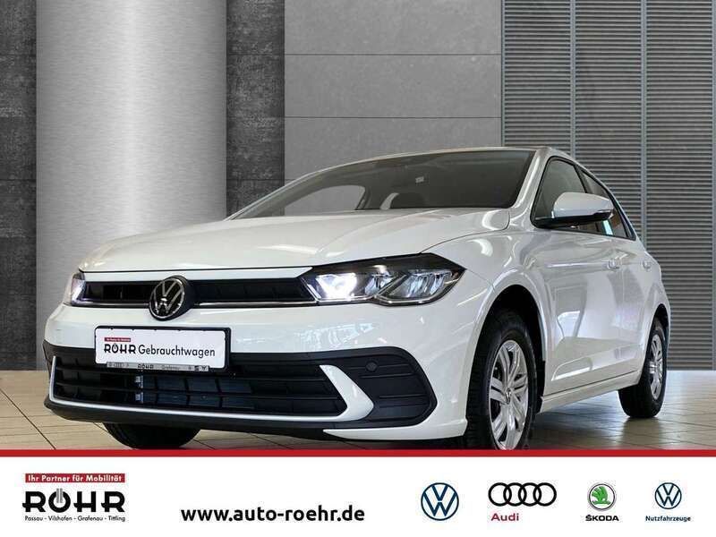 Pure white Gebraucht 2024 VW Polo Basis Kleinwagen | 17.022 € (Guter Preis) - Bild 1/4
