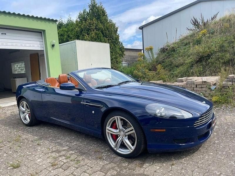 Gebraucht Aston Martin DB9 476 PS (350 kW) 2008 Blau Cabrio