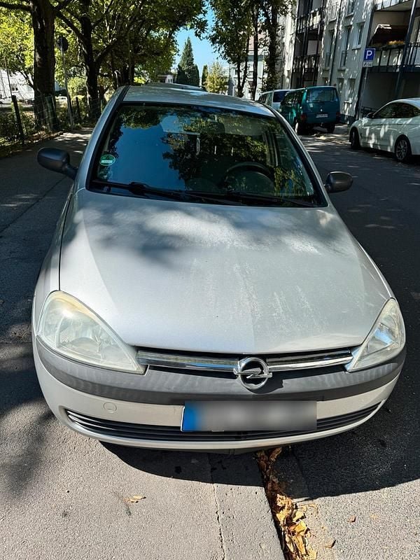 Silber Gebraucht 2002 Opel Corsa Kleinwagen | 800 € (Guter Preis) - Bild 1/4