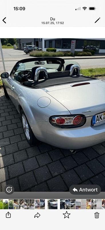 Gebraucht Mazda MX5 Energy 126 PS (92 kW) 2006 Silber Cabrio