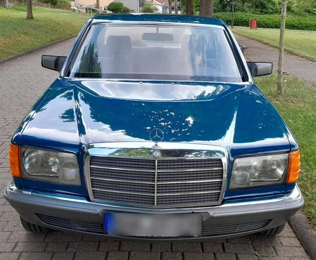 Gebraucht Mercedes S280 156 PS (114 kW) 1981 Blau Limousine