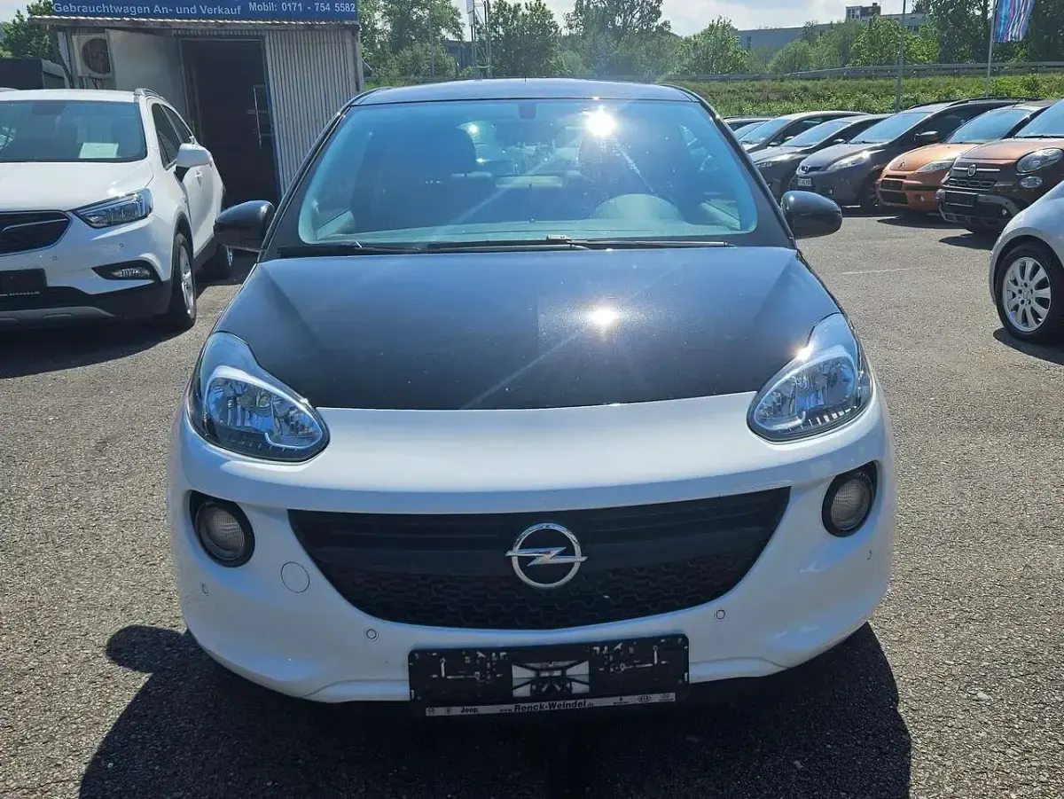 Brugt Opel Adam 101 HK (74 kW) 2018 Hvid Hatchback