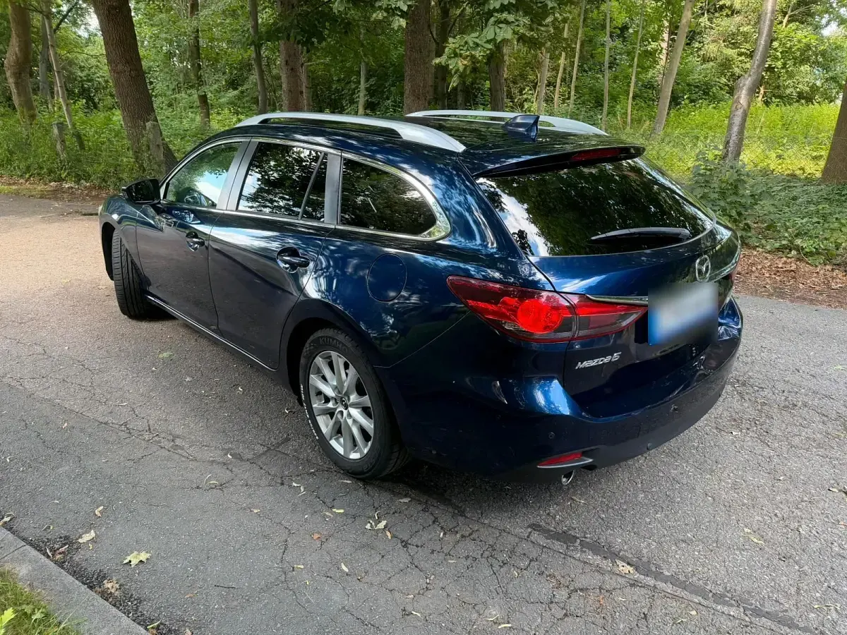 Gebraucht Mazda 6 Sports-Line 150 PS (110 kW) 2014 Blau Kombi