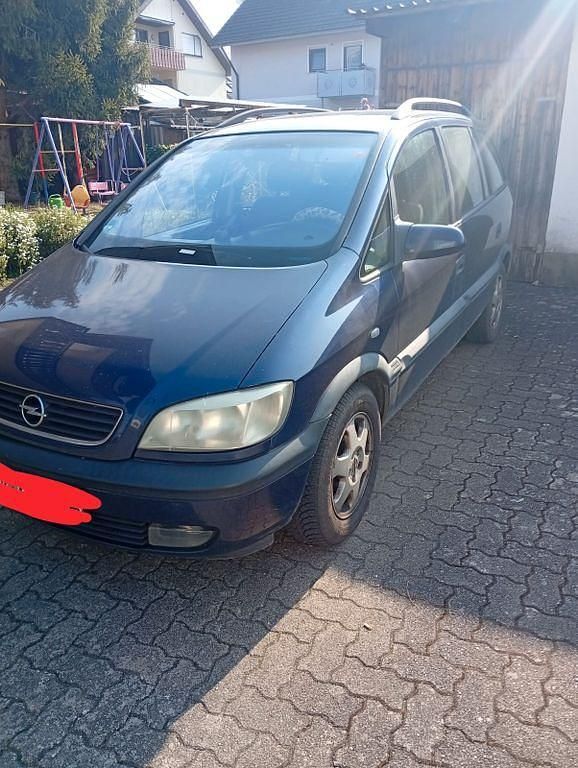 Gebraucht Opel Zafira 125 PS (91 kW) 2001 Blau Van / Kleinbus