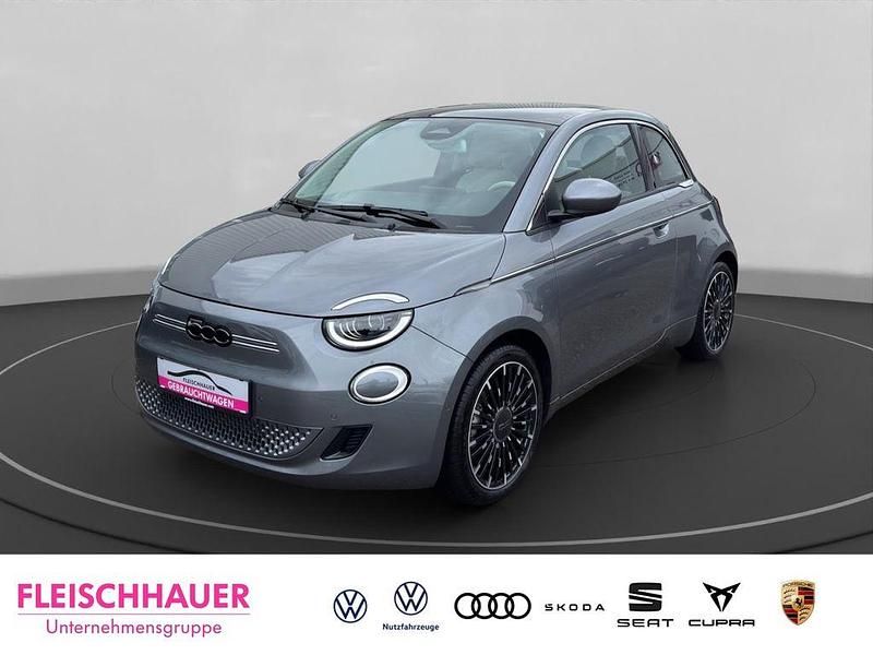Gebraucht Fiat 500e La Prima 42 kW (58 PS) 2022 Mineral grau) (grau Kleinwagen