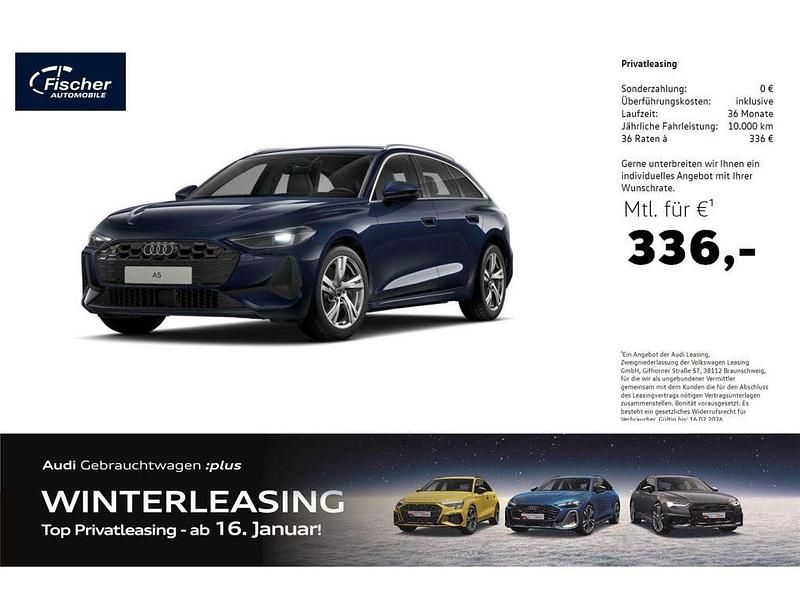 Firmamentblau metallic Gebraucht 2025 Audi A5 Sport Kombi | 38.880 € - Bild 1/3